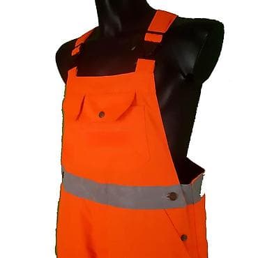 Workwear: Work dungarees, L (EU 52), color - Orange at lalafo.rs — 10 Workwear: Work dungarees, L (EU 52), color - Orange — 10