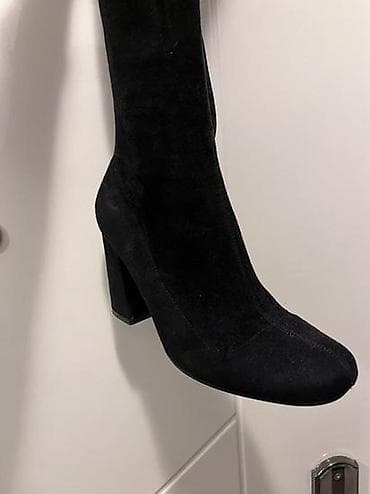High boots, 40, color - Black at lalafo.rs — 3 High boots, 40, color - Black — 3