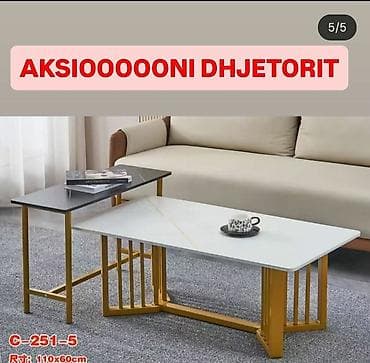 Set modernih klub stolova – model C-251-5 - Dva komada: jedan veći na lalafo.rs Set modernih klub stolova – model C-251-5 - Dva komada: jedan veći