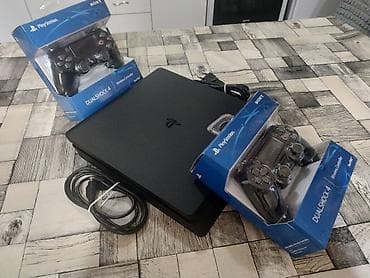 PS4 Slim+52igre ( Igre po želji ) + 2 DualShock 4 bežična kontrolera na lalafo.rs — 1 PS4 Slim+52igre ( Igre po želji ) + 2 DualShock 4 bežična kontrolera — 1