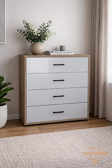 Moderna komoda sa 4 fioke – visoki sjaj Kvalitetna i funkcionalna na lalafo.rs — 3 Moderna komoda sa 4 fioke – visoki sjaj Kvalitetna i funkcionalna — 3