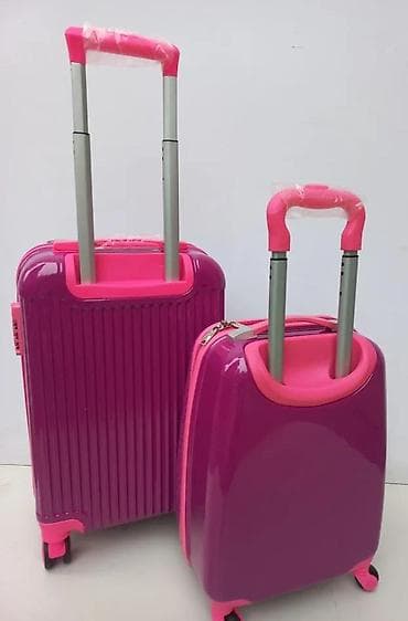 Backpacks, bags and suitcases: Dečiji set kofera – 2 komada, motiv animiranih junakinja na roze at lalafo.rs — 5 Backpacks, bags and suitcases: Dečiji set kofera – 2 komada, motiv animiranih junakinja na roze — 5