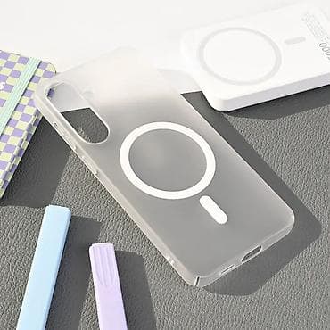 Maska za Samsung bоја - Bela, Sa magnetom za punjenje na lalafo.rs Maska za Samsung bоја - Bela, Sa magnetom za punjenje