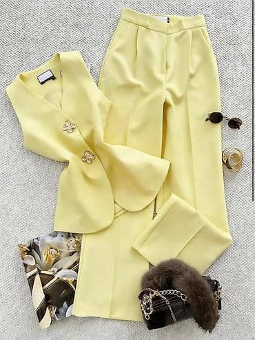 Ženski elegantni komplet – prsluk i pantalone - Dvodijelni set na lalafo.rs — 2 Ženski elegantni komplet – prsluk i pantalone - Dvodijelni set — 2