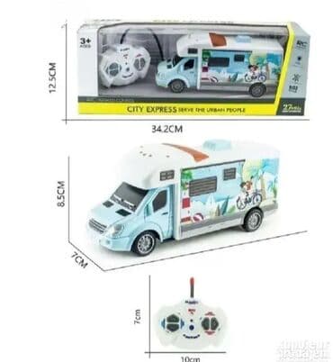 Toy Cars: Kamper na daljinsko upravljanje – Šareni Kamper vozilo koje će vašim at lalafo.rs — 1 Toy Cars: Kamper na daljinsko upravljanje – Šareni Kamper vozilo koje će vašim — 1