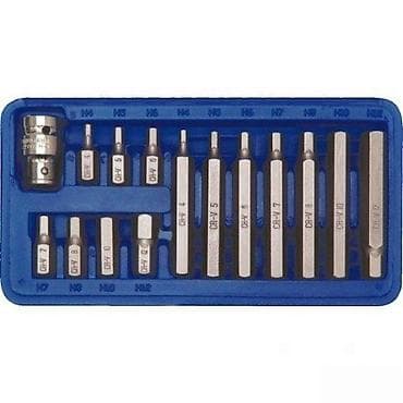 za svaki dan: Set imbus (šesterougaonih) bitova u plastičnom koferu - Kompletan at lalafo.rs — 1 za svaki dan: Set imbus (šesterougaonih) bitova u plastičnom koferu - Kompletan — 1