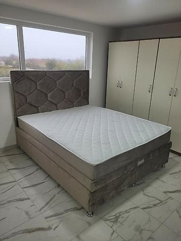 Boxspring bračni krevet sa podiznim mehanizmom i tapaciranim na lalafo.rs Boxspring bračni krevet sa podiznim mehanizmom i tapaciranim