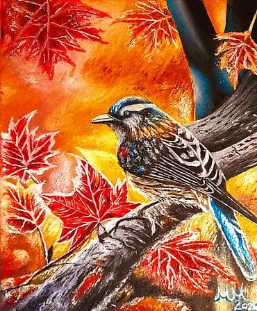 Ručno rađene slike – originalna platna, ulje/akril - Motiv 1: Par na lalafo.rs — 7 Ručno rađene slike – originalna platna, ulje/akril - Motiv 1: Par — 7