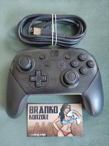 Prodajem original kontroler za Nintendo Switch konzolu - Pro na lalafo.rs — 2 Prodajem original kontroler za Nintendo Switch konzolu - Pro — 2
