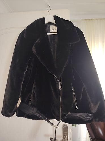 ONLY ženska jakna od veštačkog krzna, crna. - Model: kraći kroj sa at lalafo.rs — 1 ONLY ženska jakna od veštačkog krzna, crna. - Model: kraći kroj sa — 1