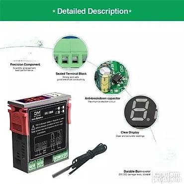 Digitalni Termostat STC-1000 🌡️🔌 Termoregulator 220V Uputstvo na na lalafo.rs — 10 Digitalni Termostat STC-1000 🌡️🔌 Termoregulator 220V Uputstvo na — 10