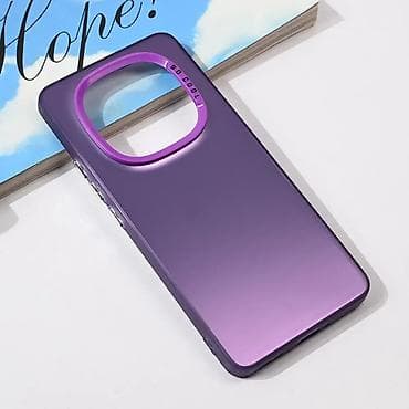 Clear case for Xiaomi Redmi Note 14 Pro Plus in purple color. The na lalafo.rs — 2 Clear case for Xiaomi Redmi Note 14 Pro Plus in purple color. The — 2