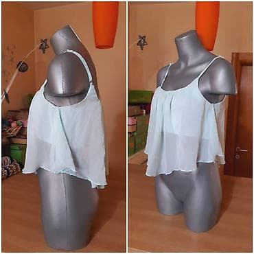 Tally Weijl damski top na bretele - Model: lagani lepršavi crop top na lalafo.rs — 3 Tally Weijl damski top na bretele - Model: lagani lepršavi crop top — 3