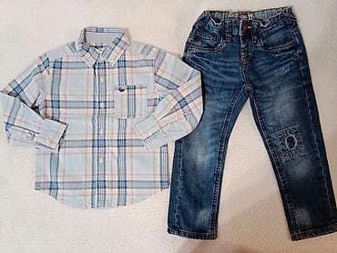 Paket 3 košulje 1 farmerke za male šmekere 💙 zara boys carters na lalafo.rs — 1 Paket 3 košulje 1 farmerke za male šmekere 💙 zara boys carters — 1