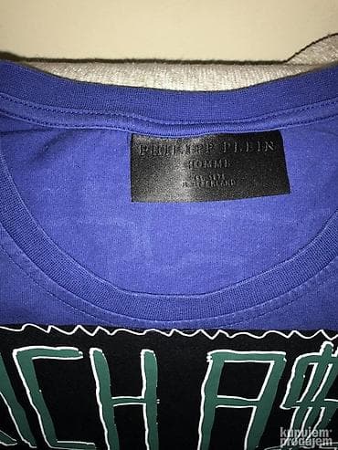 Men's T-shirt Philipp Plein, bоја - Tamnoplava na lalafo.rs — 2 Men's T-shirt Philipp Plein, bоја - Tamnoplava — 2