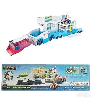 Kamioni: Patrolne šape – veliki kamion-kamper 🚚🏕️ Besplatna dostava! 🎁 na lalafo.rs — 4 Kamioni: Patrolne šape – veliki kamion-kamper 🚚🏕️ Besplatna dostava! 🎁 — 4