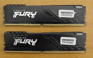 Kingston Fury Beast Black 2x 8GB KF432C16BB/8 Garancija 8.2028. 2x 8GB at lalafo.rs Kingston Fury Beast Black 2x 8GB KF432C16BB/8 Garancija 8.2028. 2x 8GB