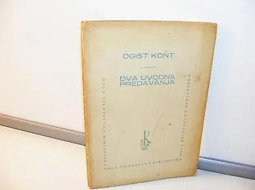 Dva uvodna predavanja Ogist KontKULTURA Beograd 1962. mala filozofska na lalafo.rs Dva uvodna predavanja Ogist KontKULTURA Beograd 1962. mala filozofska