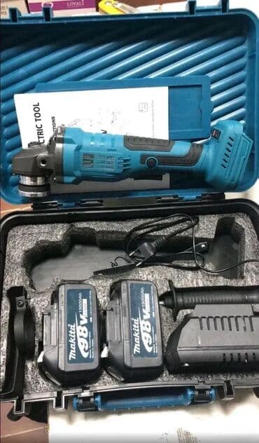 Akumulatorske brusilice: Makita aku brusilica – 900W, 128V sa dve baterije ⚙️ Snažna i na lalafo.rs — 1 Akumulatorske brusilice: Makita aku brusilica – 900W, 128V sa dve baterije ⚙️ Snažna i — 1