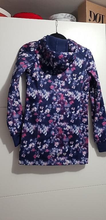 Jakna ski tamno plava na cvetove,lepa sara.Na rajfislus i čičak.Ima na lalafo.rs — 5 Jakna ski tamno plava na cvetove,lepa sara.Na rajfislus i čičak.Ima — 5