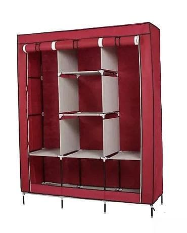 Furniture: PRENOSIVI GARDEROBER 130X175X45 CM NOV MONTAZNI ORMAN AKCIJA | Cene at lalafo.rs — 6 Furniture: PRENOSIVI GARDEROBER 130X175X45 CM NOV MONTAZNI ORMAN AKCIJA | Cene — 6