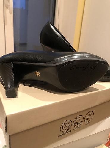 Nove crne salonke br.39, visina štikle 8,5cm, sa mekanim jastučićima na lalafo.rs — 3 Nove crne salonke br.39, visina štikle 8,5cm, sa mekanim jastučićima — 3