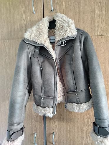 Bershka ženska jakna – aviator/biker stil - Veličina: S (EUR S, USA na lalafo.rs — 3 Bershka ženska jakna – aviator/biker stil - Veličina: S (EUR S, USA — 3