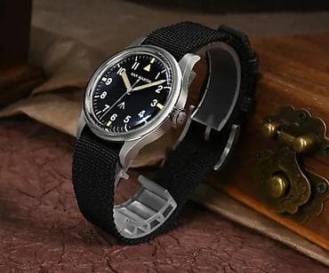Wristwatches: San Martin SN0105-G-XB -Crna/Black- Pilot sat- Seiko at lalafo.rs — 4 Wristwatches: San Martin SN0105-G-XB -Crna/Black- Pilot sat- Seiko — 4