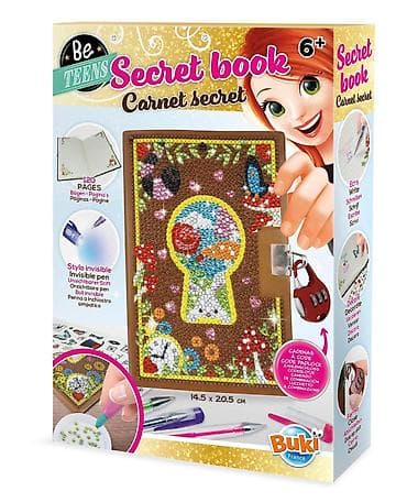 Buki Be Teens Secret Book – dnevnik sa šifrom i nevidljivim mastilom na lalafo.rs Buki Be Teens Secret Book – dnevnik sa šifrom i nevidljivim mastilom