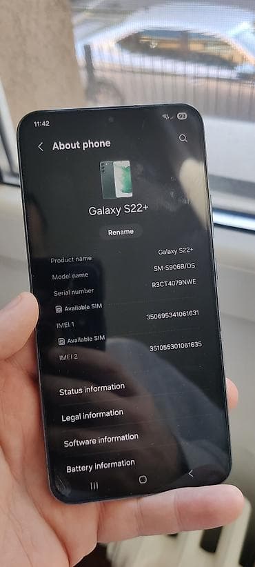 Samsung S22 Plus 8/256gb Crni Dual Sim free U Paketu dolazi: -Punjac na lalafo.rs — 8 Samsung S22 Plus 8/256gb Crni Dual Sim free U Paketu dolazi: -Punjac — 8