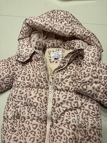 Primark decija zimska jakna sa kapuljačom, leopard print u puder roze at lalafo.rs — 2 Primark decija zimska jakna sa kapuljačom, leopard print u puder roze — 2