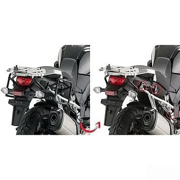 Sistem nosača za bočne kofere motocikla, dizajniran za sigurnu montažu na lalafo.rs — 2 Sistem nosača za bočne kofere motocikla, dizajniran za sigurnu montažu — 2