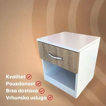 Noćni Ormarić 1F - Sonoma Hrast 🛏️ Elegantan i praktičan noćni na lalafo.rs Noćni Ormarić 1F - Sonoma Hrast 🛏️ Elegantan i praktičan noćni