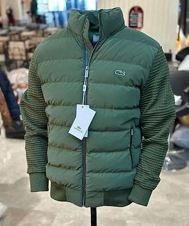 Muška zimska jakna – puffer model sa pletenim rukavima - Dizajn na lalafo.rs — 1 Muška zimska jakna – puffer model sa pletenim rukavima - Dizajn — 1