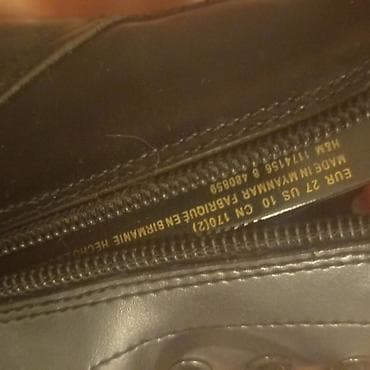 Dečje crne čizmice sa rajsferšlusom i pertlama - Model: gležnjače za na lalafo.rs — 5 Dečje crne čizmice sa rajsferšlusom i pertlama - Model: gležnjače za — 5