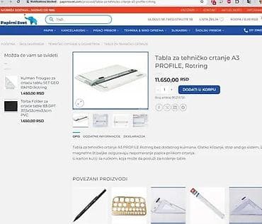 prsluk jaknica mango u: Rotring tabla za tehničko crtanje – format A3, serija Profi/Profile at lalafo.rs — 4 prsluk jaknica mango u: Rotring tabla za tehničko crtanje – format A3, serija Profi/Profile — 4