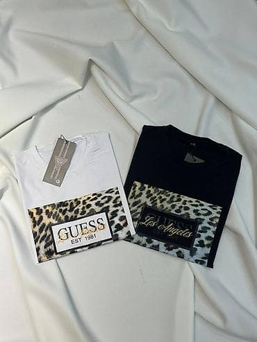 Men's T-shirt Guess, bоја - Crna na lalafo.rs Men's T-shirt Guess, bоја - Crna