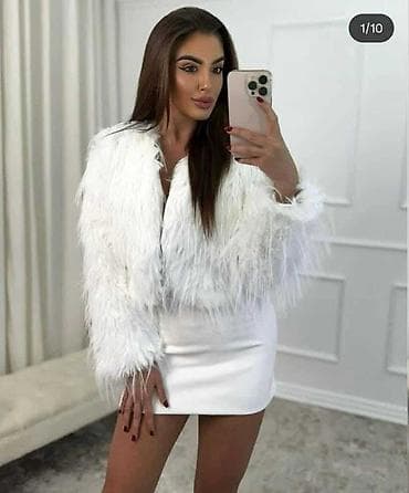 Ženska jakna od veštačkog krzna – kratki model - Stil: kratka na lalafo.rs — 1 Ženska jakna od veštačkog krzna – kratki model - Stil: kratka — 1