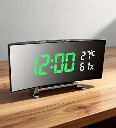 Digitalni stoni sat s alarmom i funkcijom odlaganja (snooze) - Veliki na lalafo.rs — 1 Digitalni stoni sat s alarmom i funkcijom odlaganja (snooze) - Veliki — 1