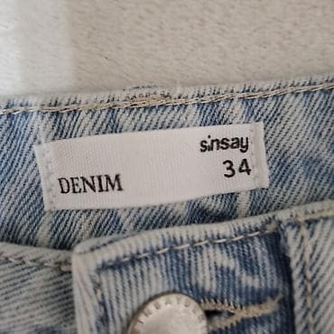Sinsay ženske farmerke – model DENIM, veličina 34. Svetloplava isprana na lalafo.rs — 2 Sinsay ženske farmerke – model DENIM, veličina 34. Svetloplava isprana — 2