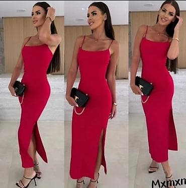 Haljina na bratele duga sa slicem. Borda,pink,roza,crna,braon,tamno na lalafo.rs Haljina na bratele duga sa slicem. Borda,pink,roza,crna,braon,tamno