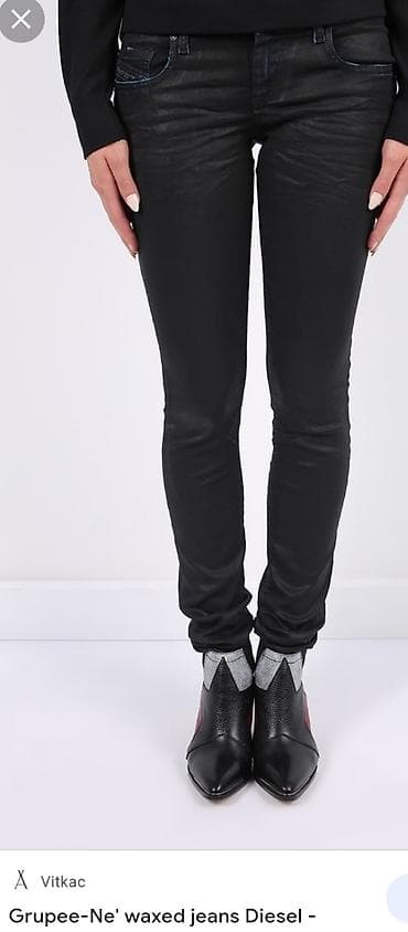 pantalone butiku ali: DIESEL original farmerke uske stretch, teget boje, izgledaju kao da su na lalafo.rs — 3 pantalone butiku ali: DIESEL original farmerke uske stretch, teget boje, izgledaju kao da su — 3