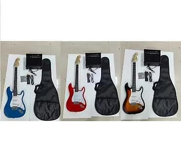 GITARSKI PAKET ZA POČETNIKE GITARA POJAČALO TORBA ŽICE KAIŠ | at lalafo.rs GITARSKI PAKET ZA POČETNIKE GITARA POJAČALO TORBA ŽICE KAIŠ |