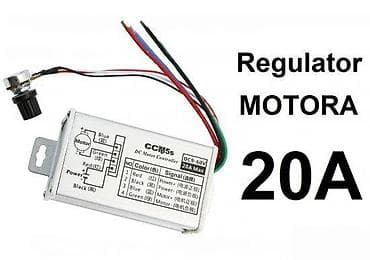 Electric Motors: Regulator brzine DC motora 20A - Kontroler za jednosmerne motore sa at lalafo.rs — 2 Electric Motors: Regulator brzine DC motora 20A - Kontroler za jednosmerne motore sa — 2