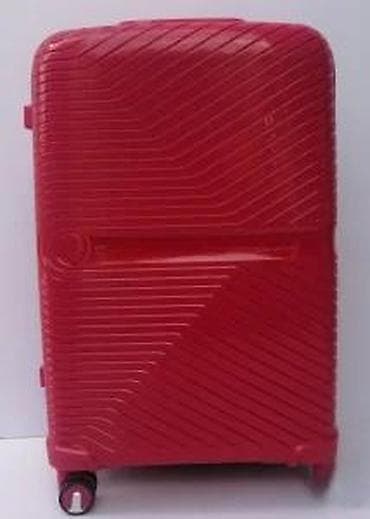 Travel suitcases and bags: Crveni tvrdi kofer na točkiće - Materijal: tvrda plastika (ABS/PC at lalafo.rs — 10 Travel suitcases and bags: Crveni tvrdi kofer na točkiće - Materijal: tvrda plastika (ABS/PC — 10