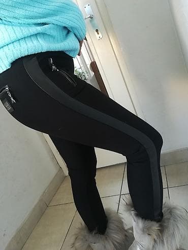 pantalone gina benotti: Firmirana pantalone extra model i kvalitet sa ubacenom kožom sa strane na lalafo.rs — 1 pantalone gina benotti: Firmirana pantalone extra model i kvalitet sa ubacenom kožom sa strane — 1