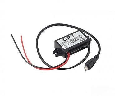 DC-DC pretvarač za automobil CPT – 12V na 5V (USB izlaz, micro‑USB na lalafo.rs DC-DC pretvarač za automobil CPT – 12V na 5V (USB izlaz, micro‑USB