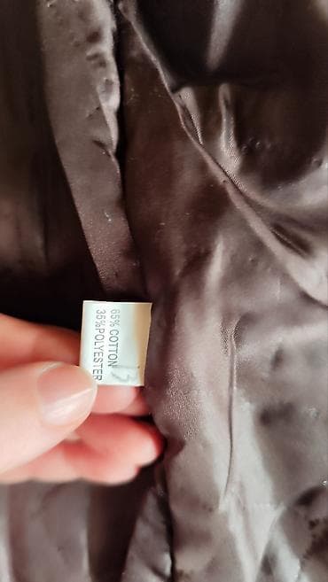 Braon prsluk od eko kože sa krznom - Model: bez rukava, V-izrez - na lalafo.rs — 5 Braon prsluk od eko kože sa krznom - Model: bez rukava, V-izrez - — 5