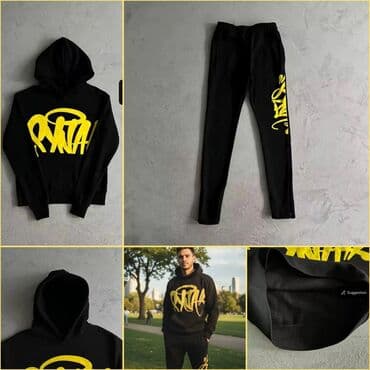 Muški komplet trenerke sa duksericom – više modela Model 1 (crni sa na lalafo.rs Muški komplet trenerke sa duksericom – više modela Model 1 (crni sa