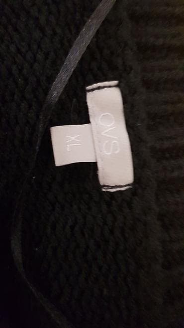 Muški pleteni džemper OVS – veličina XL - Boja: crna - Kroj at lalafo.rs — 2 Muški pleteni džemper OVS – veličina XL - Boja: crna - Kroj — 2